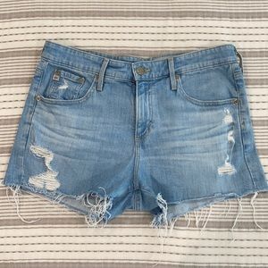 AG Denim Bryn Cut-off Jean Shorts